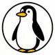 Linux操作系统Tux企鹅Logo图标