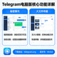 Telegram电脑版核心功能如秘密聊天、大文件传输详解